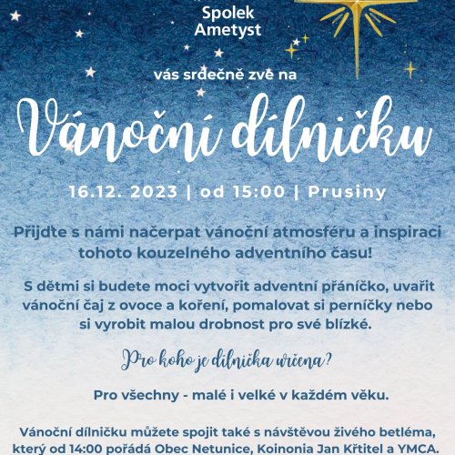 Adventní dílnička 2023