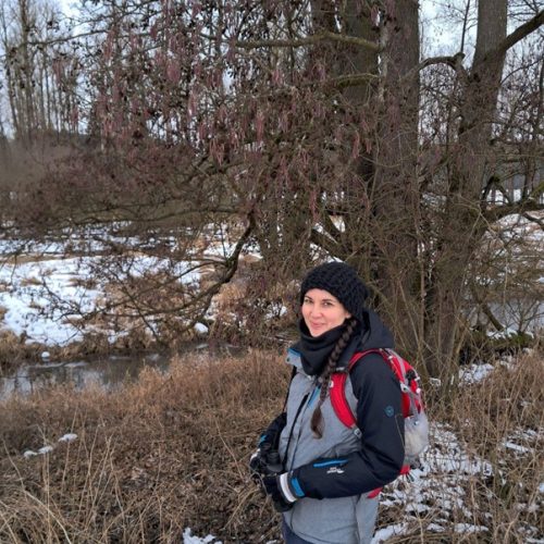 Mapování bobřích stop na říčce Koubě